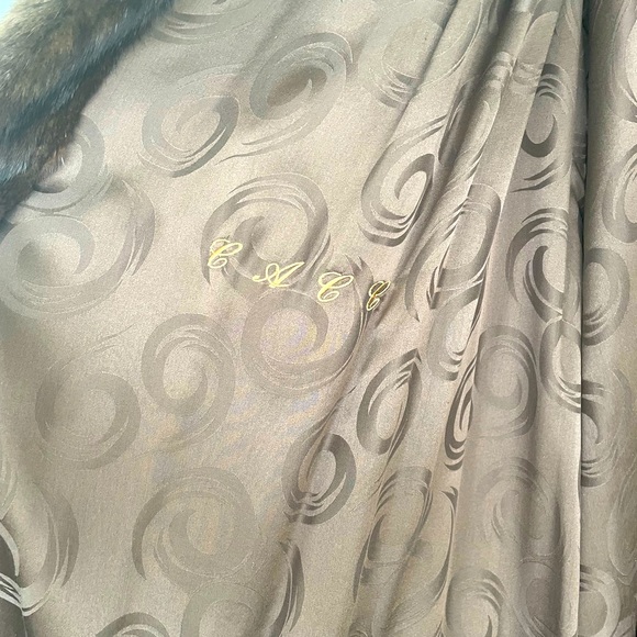 Full Length Woman's Custom-Made Mink Coat - Picture 3 of 6